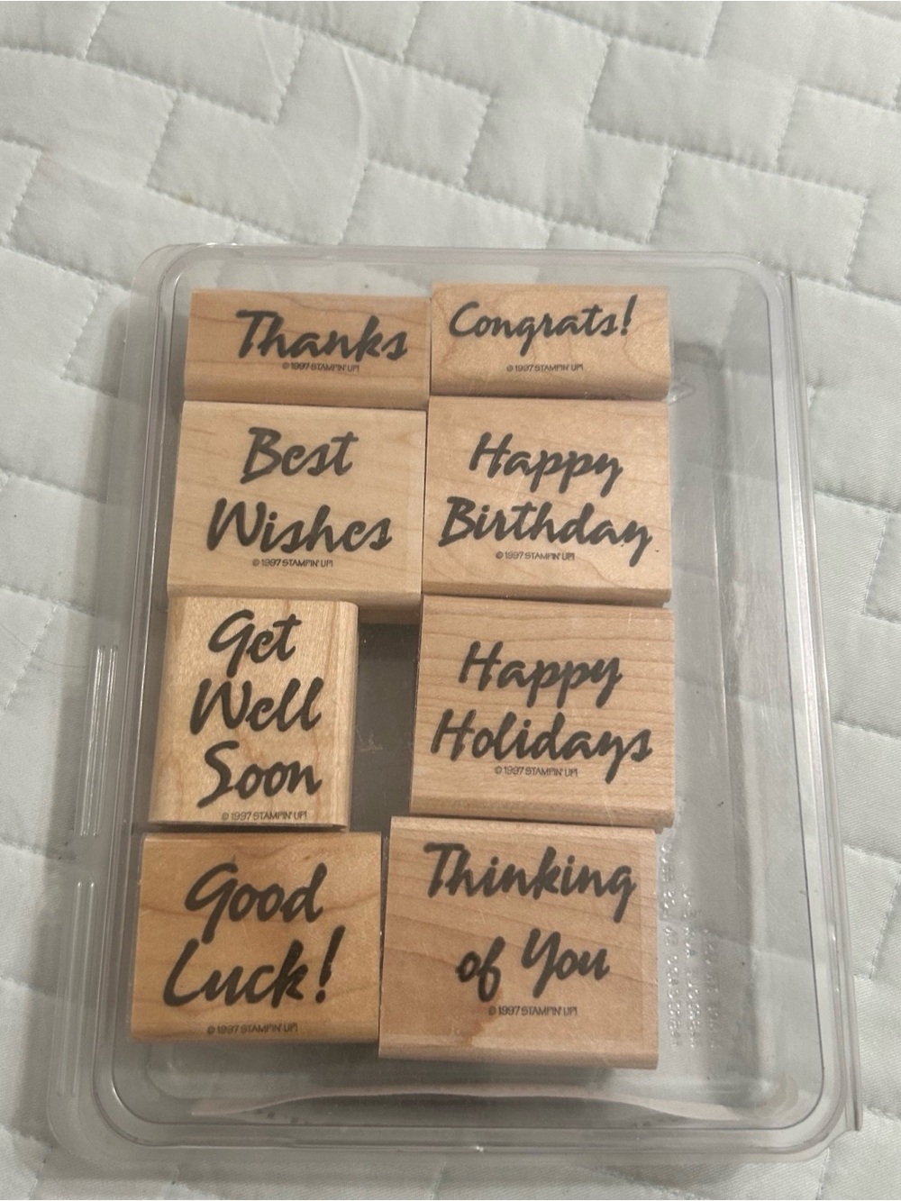 Stampin' Up! Bold and Basic Greetings